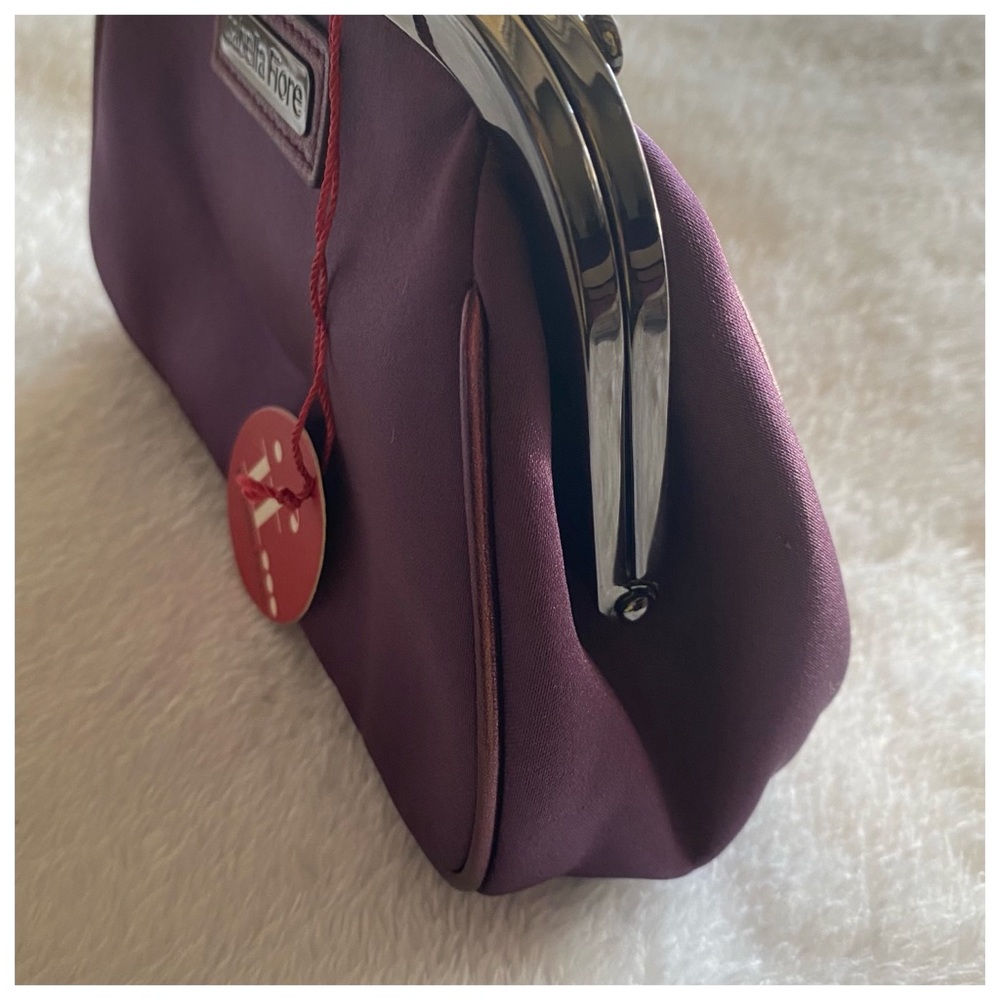 Isabella Foire Satin Doll Ariel purse in purple - Picture 6 of 12